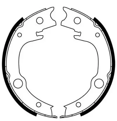 TOYOTA 04495-05040 BRAKE SHOE