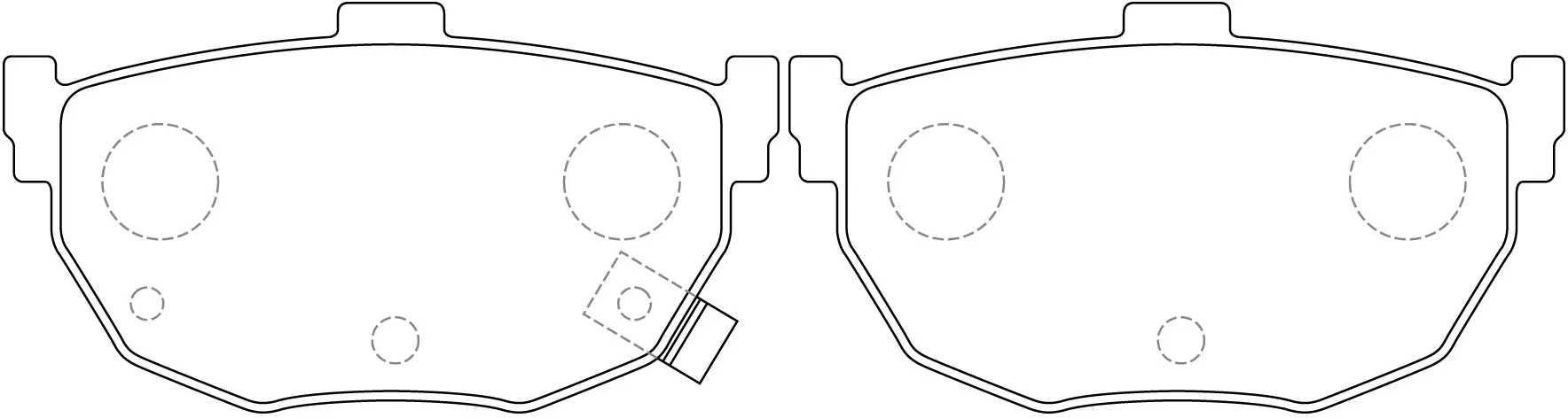 NiBK PN2130 BRAKE PADS