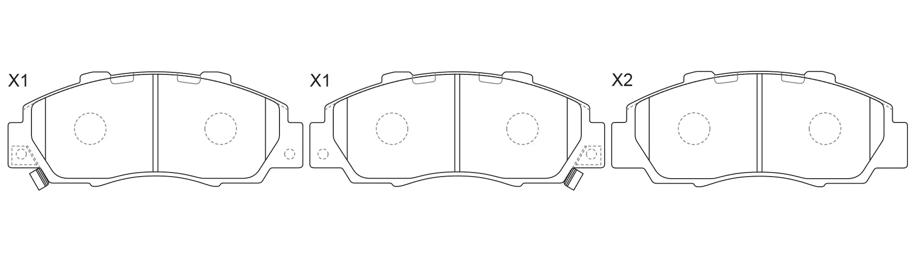 SB BP28254 BRAKE PADS