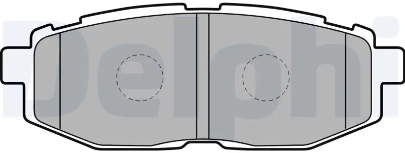 DELPHI LP2076 BRAKE PADS