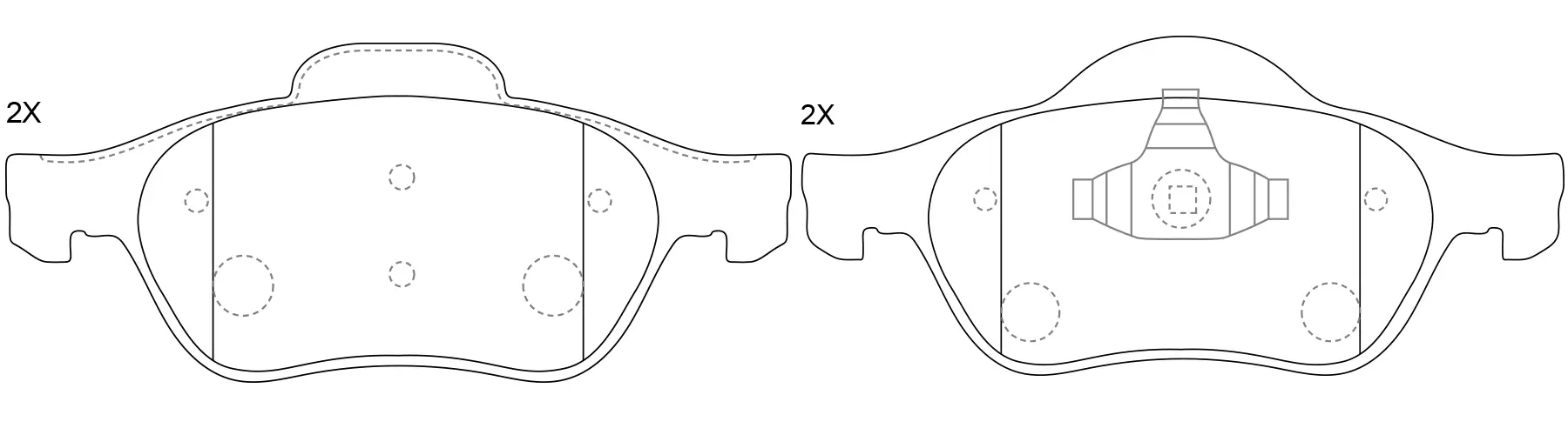 NiBK PN0204 BRAKE PADS