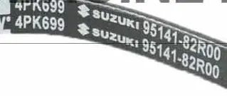 SUZUKI 9514182R00 MULTIRIB BELT