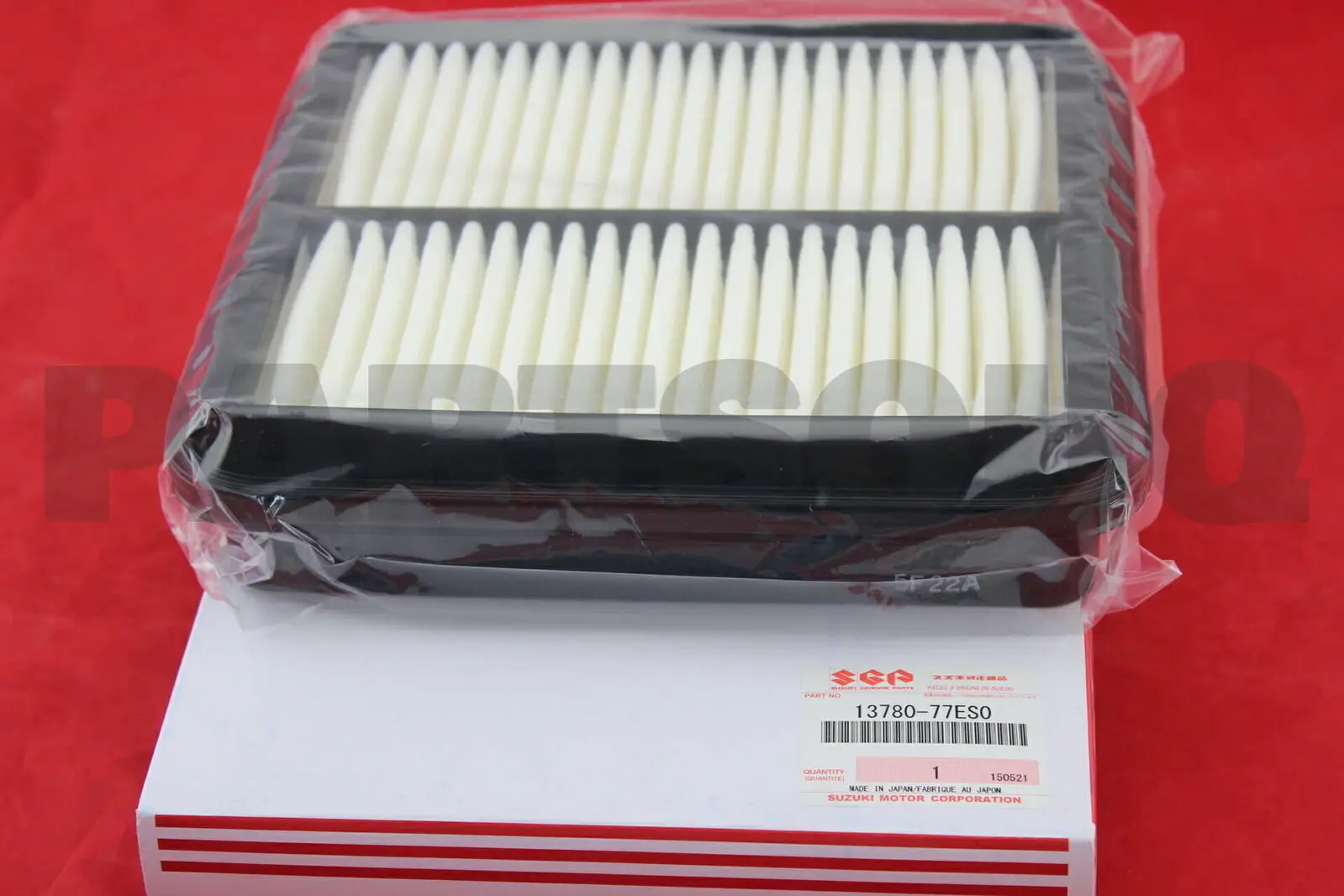 SUZUKI 13780-77ES0 AIR FILTER