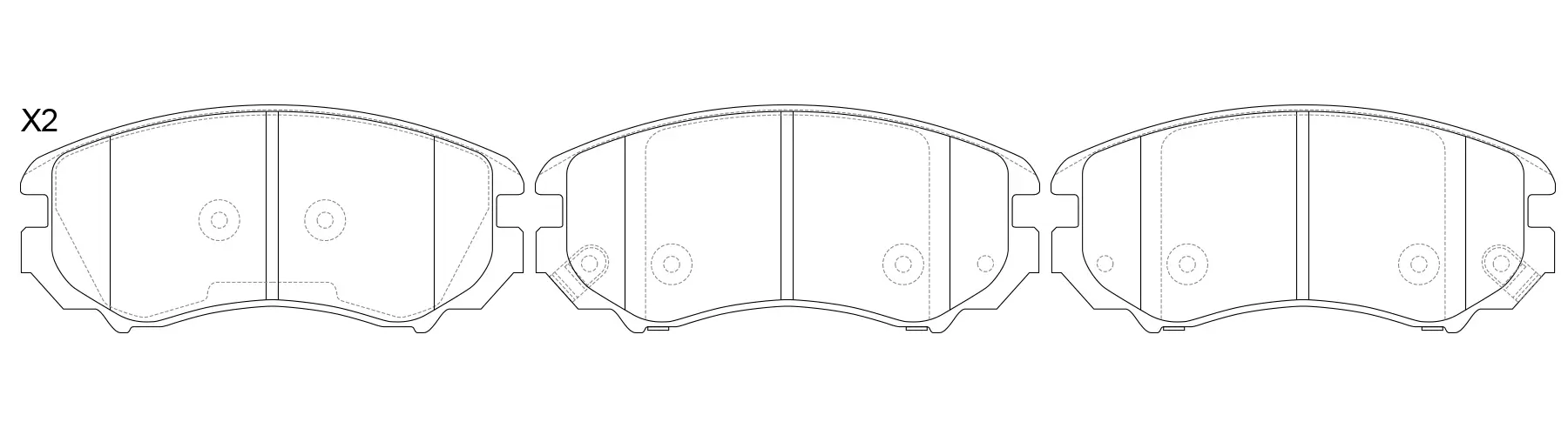 NiBK PN0377 BRAKE PADS