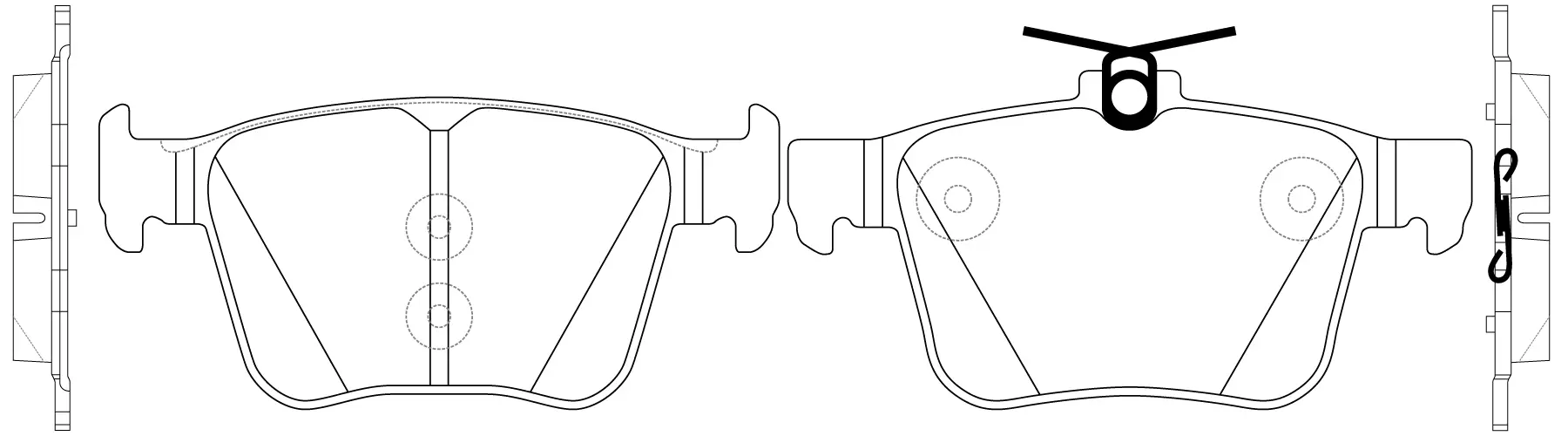 NiBK PN33003 BRAKE PADS