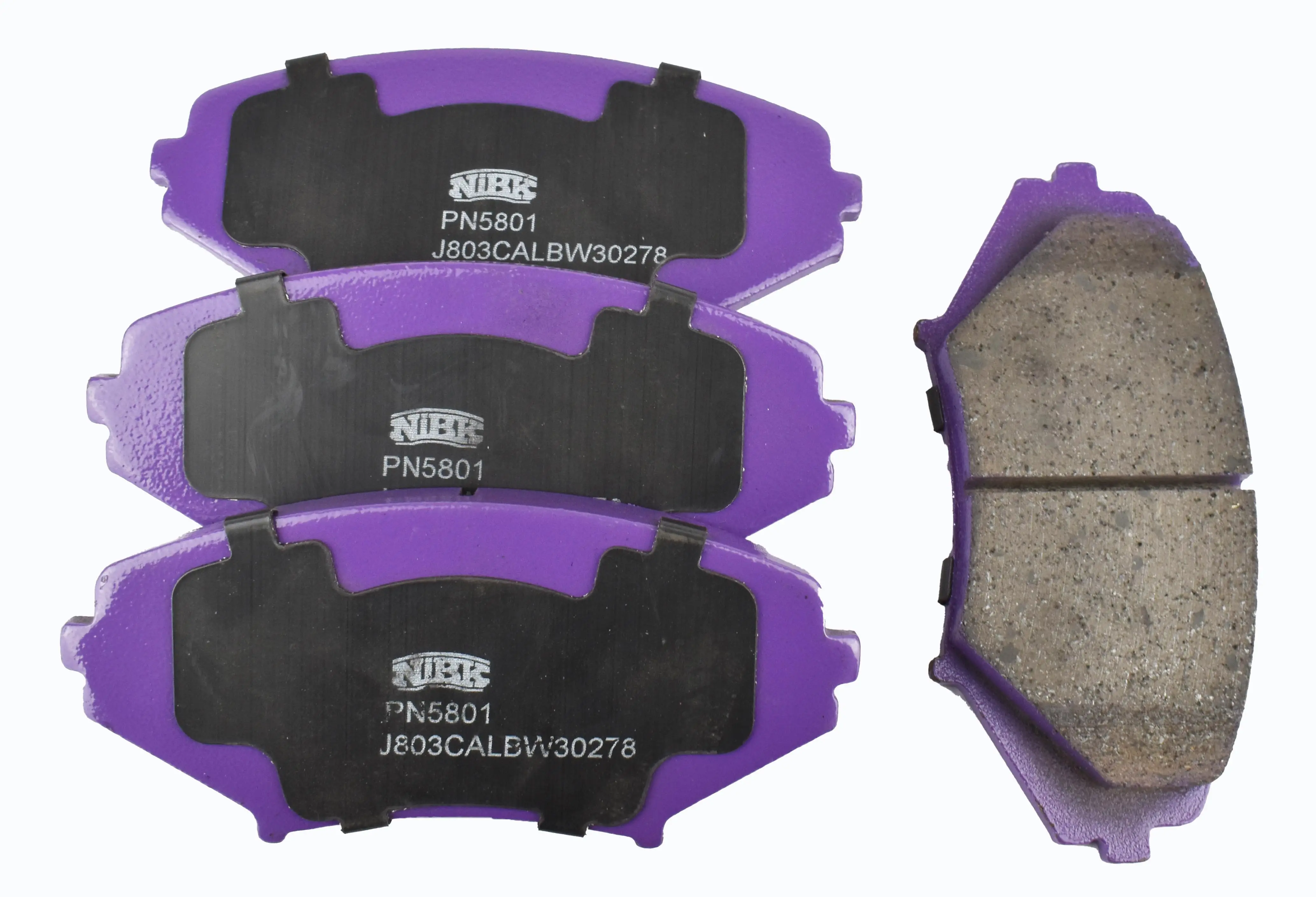 NiBK PN5801 BRAKE PADS