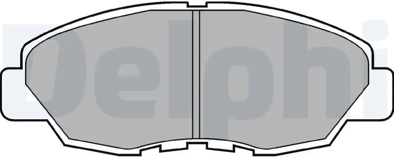 DELPHI LP734 BRAKE PADS