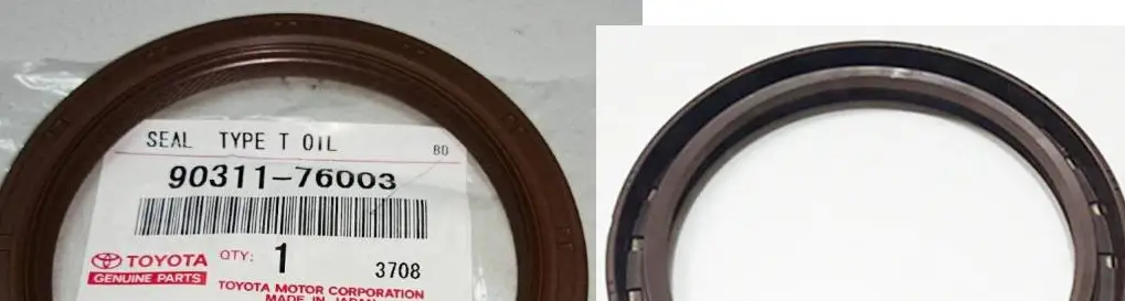 TOYOTA 90311-76001 OIL SEAL (CRANKSHAFT REAR)