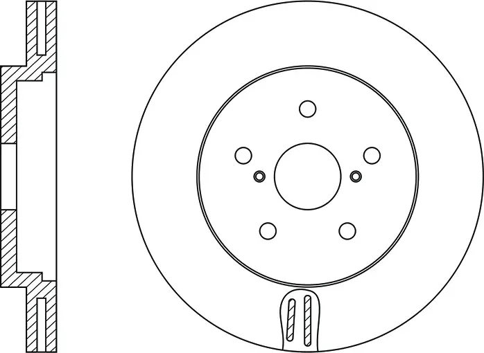 NiBK RN1443V ROTOR DISC