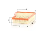 MANN-FILTER C 26 017