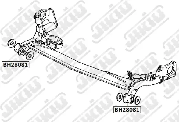 JIKIU BH28081 52384-SAE-T00, 42100-SAB-030_BH