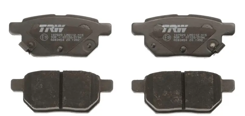 TRW GDB3454 BRAKE PADS