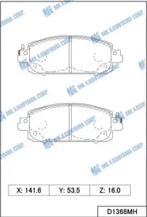 KASHIYAMA D1368MH D1060-6LE0A, D1060-6LA0A