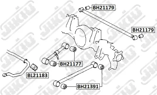 もち様確認用 48720)リヤサスペンション アームASSY NO.1 LH トヨタ トヨタ純正品番