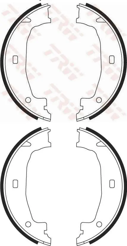 TRW GS8432 BRAKE SHOE