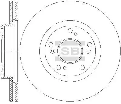 SANGSIN SD4135 ROTOR DISC