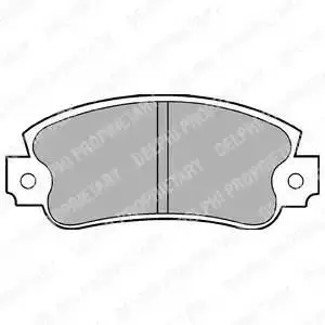 DELPHI LP353 BRAKE PADS