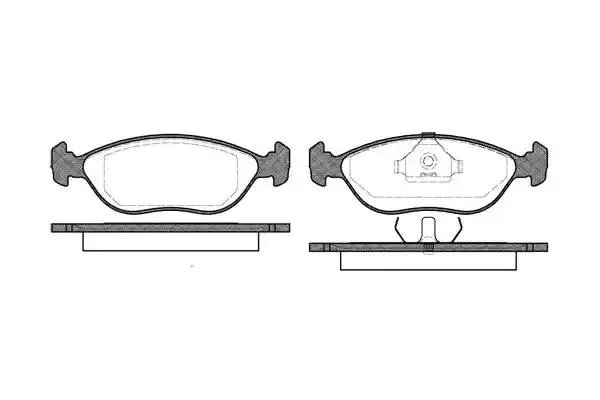 REMSA 0444.00 BRAKE PADS