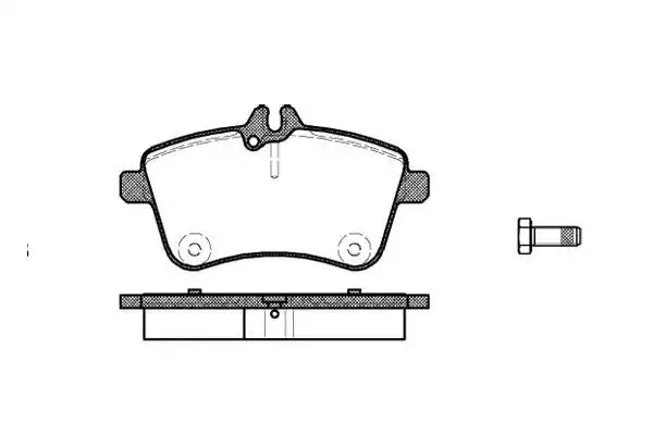 REMSA 1130.00 BRAKE PADS