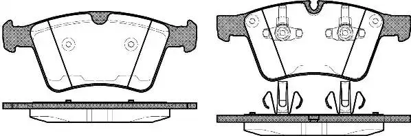 REMSA 137000 BRAKE PADS