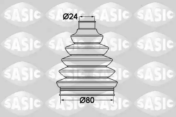 SASIC 1904031 DRIVE SHAFT BOOT