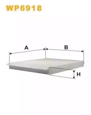 WIX WP6918 CABIN FILTER