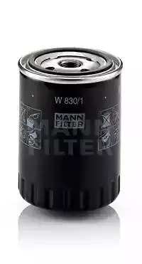 MANN-FILTER W 830/1 OIL FILTER (SPIN-ON)