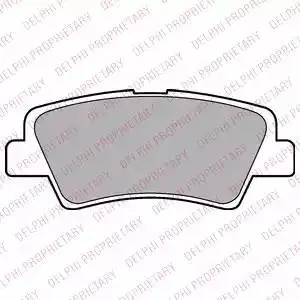 DELPHI LP2295 BRAKE PADS