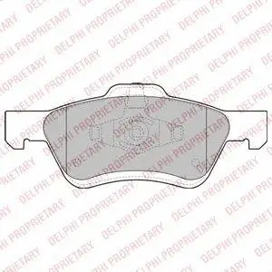 DELPHI LP2161 BRAKE PADS