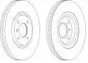 FERODO DDF1152 ROTOR DISC