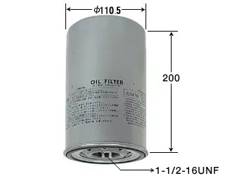 VIC C-602A OIL FILTER (SPIN-ON)