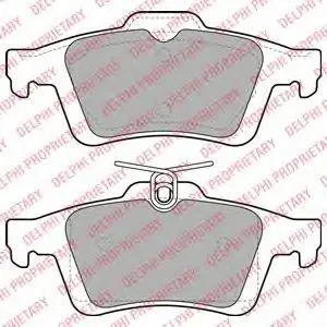 DELPHI LP1958 BRAKE PADS