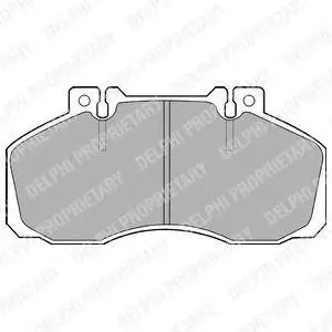 DELPHI LP662 BRAKE PADS