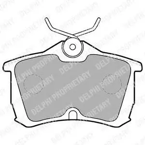 DELPHI LP1626 BRAKE PADS