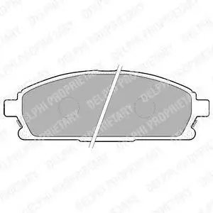 DELPHI LP1659 BRAKE PADS