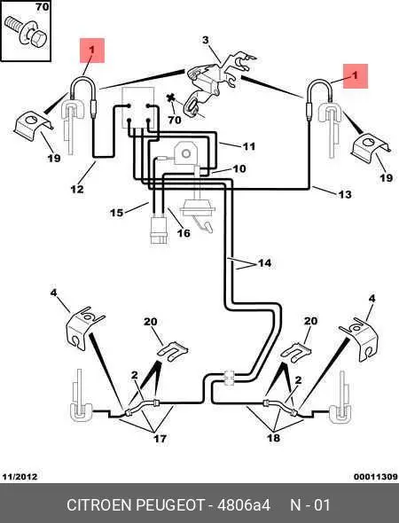 Peugeot / Citroen 00004806A4 PART