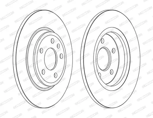 FERODO DDF2599C ROTOR DISC