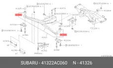 SUBARU 41322-AC060
