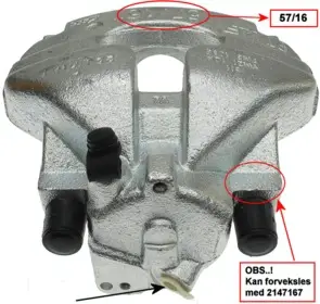TEXTAR 38078400 WHEEL CALLIPER ASSY
