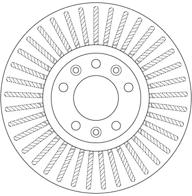 TRW DF 6419 ROTOR DISC