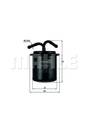 MAHLE/KNECHT KL134 PETROL FILTER (INJECTOR & CARBURETOR)