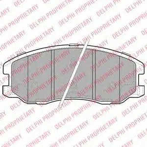 DELPHI LP1987 BRAKE PADS