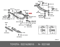 TOYOTA 52216-28010