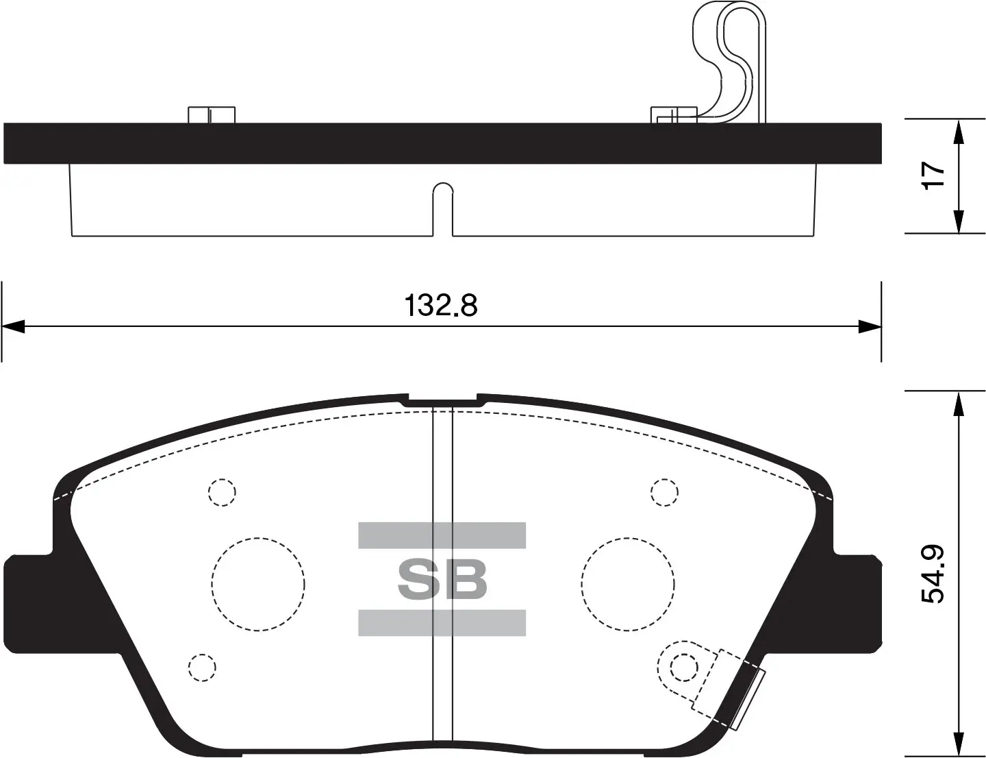 SANGSIN SP1397 BRAKE PADS