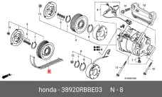 HONDA 38920-RBB-E03