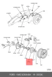 FORD 1S4Z 2C026-BA