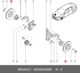 RENAULT 40 20 644 08R