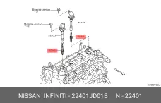 NISSAN 22401-JD01B