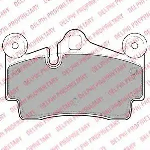 DELPHI LP1998 BRAKE PADS