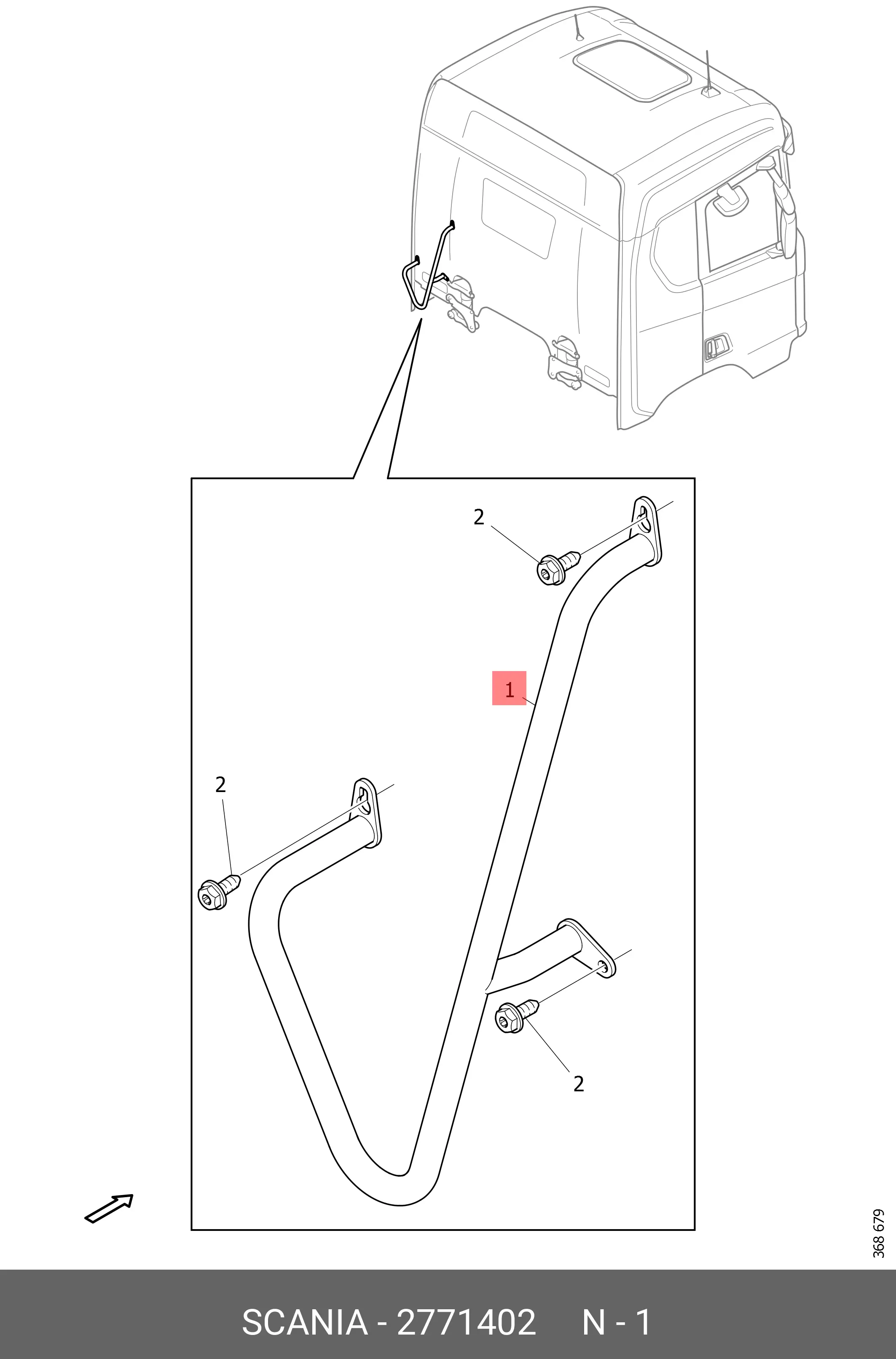 SCANIA 2771402 PART